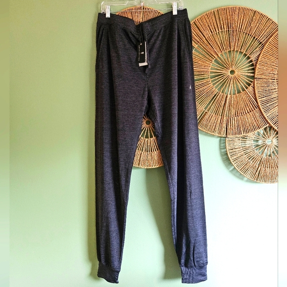 American Tall Performance Engineered Joggers for Tall Men in Charcoal Mix NWT - Picture 1 of 10
